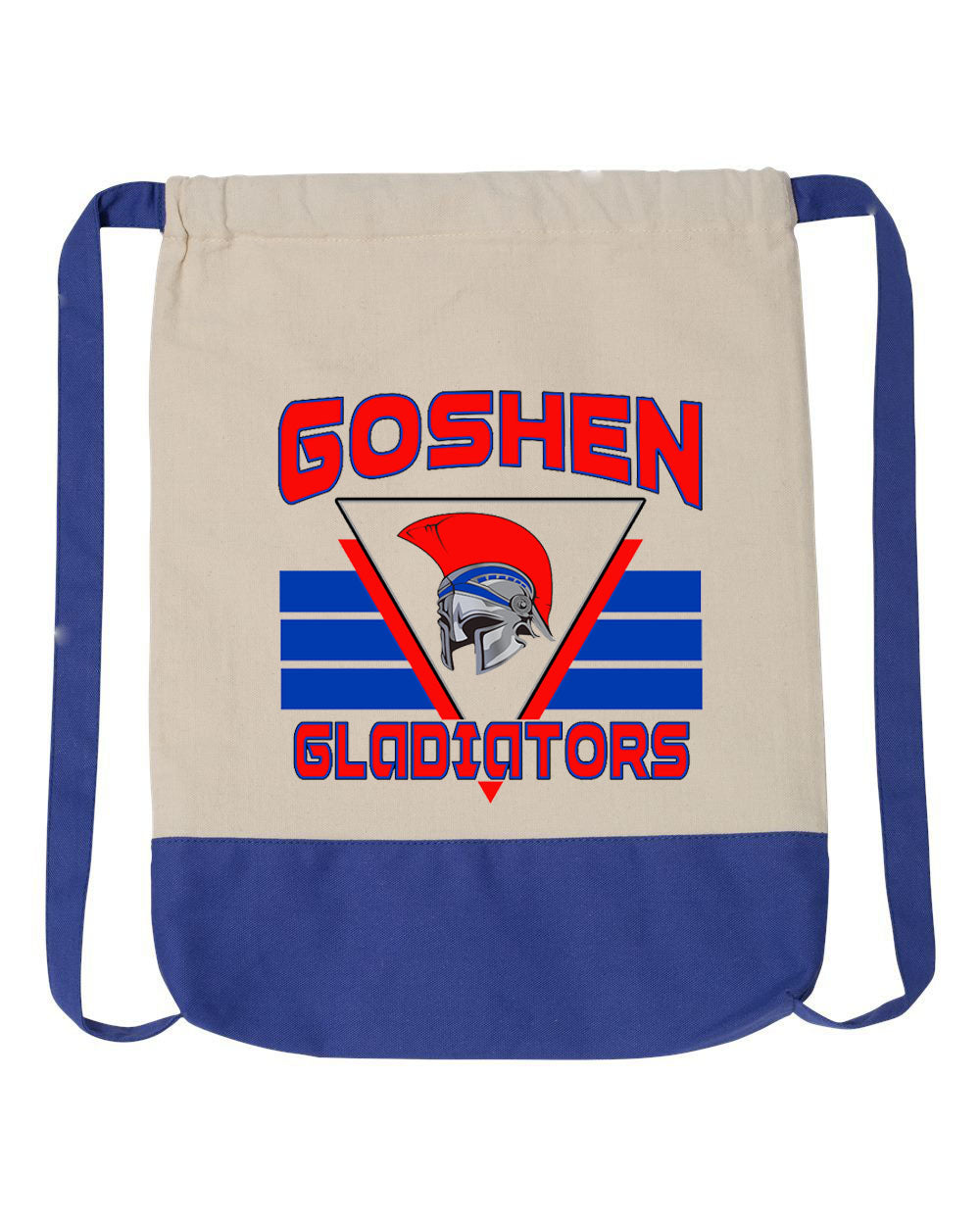 Goshen School design 2 Drawstring Bag