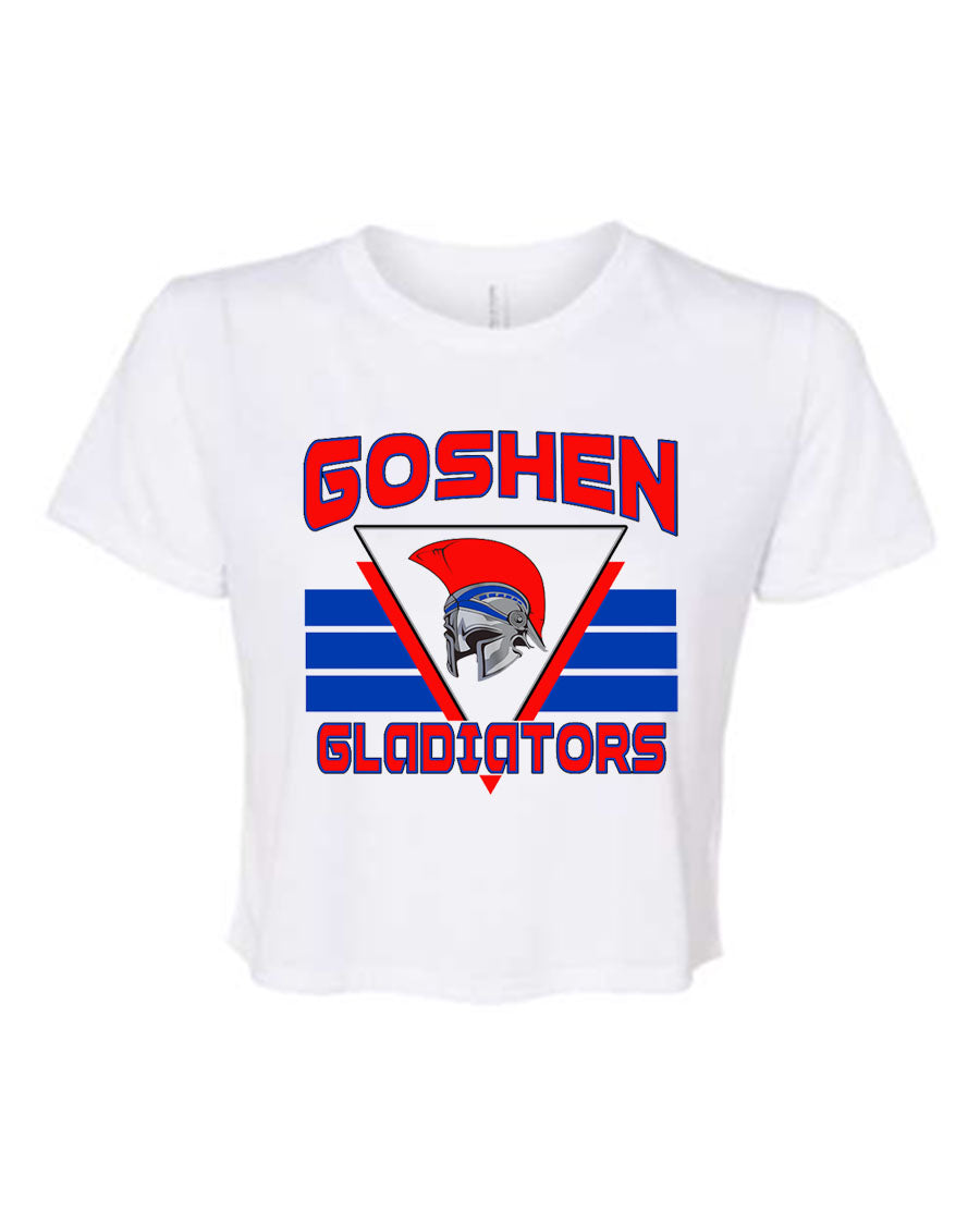 Goshen School Design 2 Crop Top