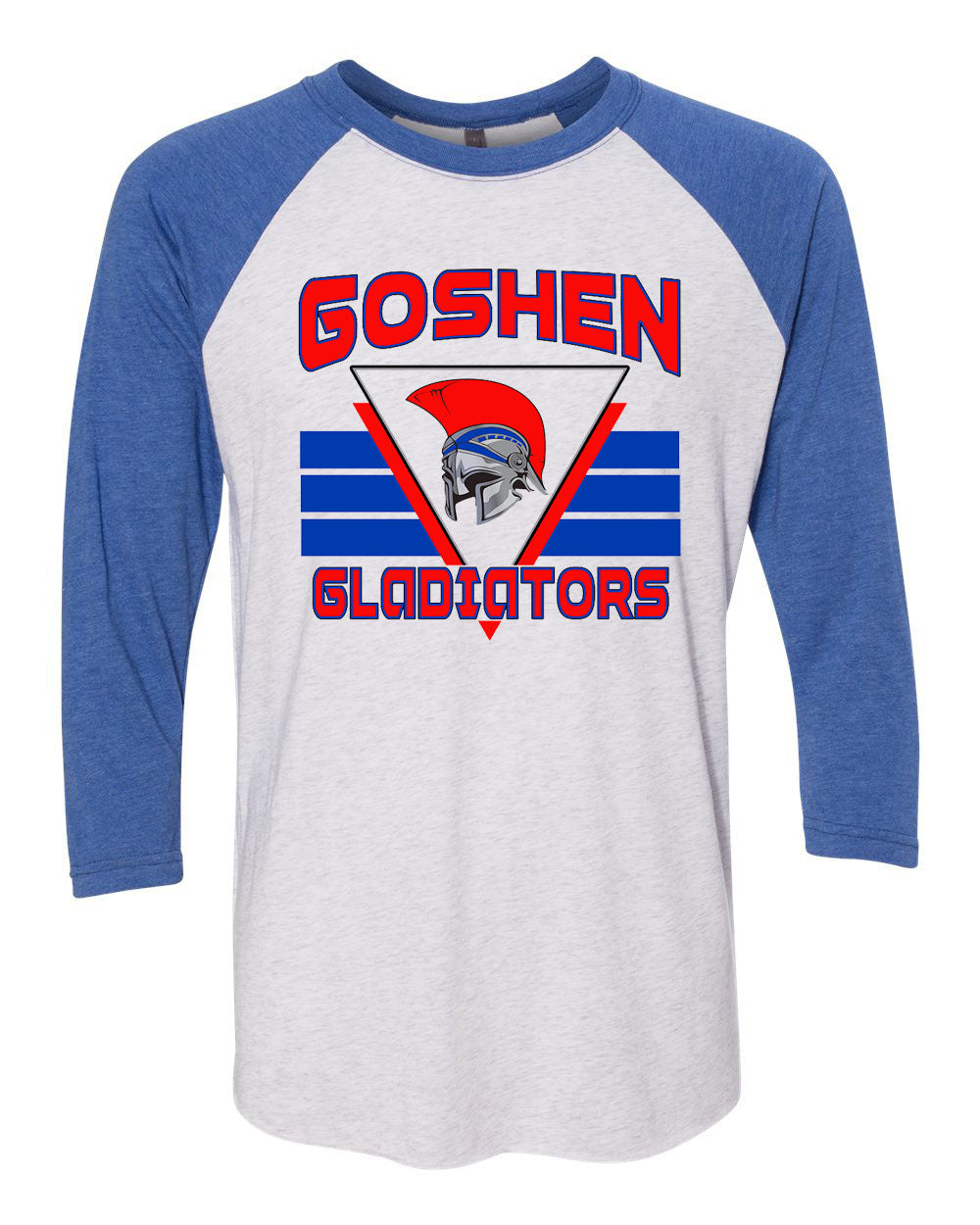 Goshen School Design 2 raglan shirt