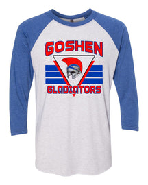 Goshen School Design 2 raglan shirt