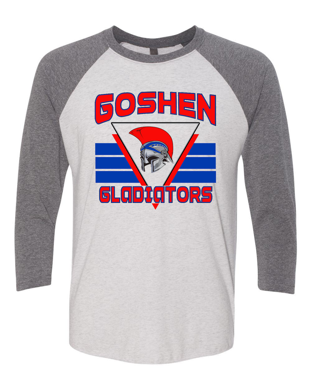 Goshen School Design 2 raglan shirt