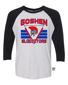 Goshen School Design 2 raglan shirt