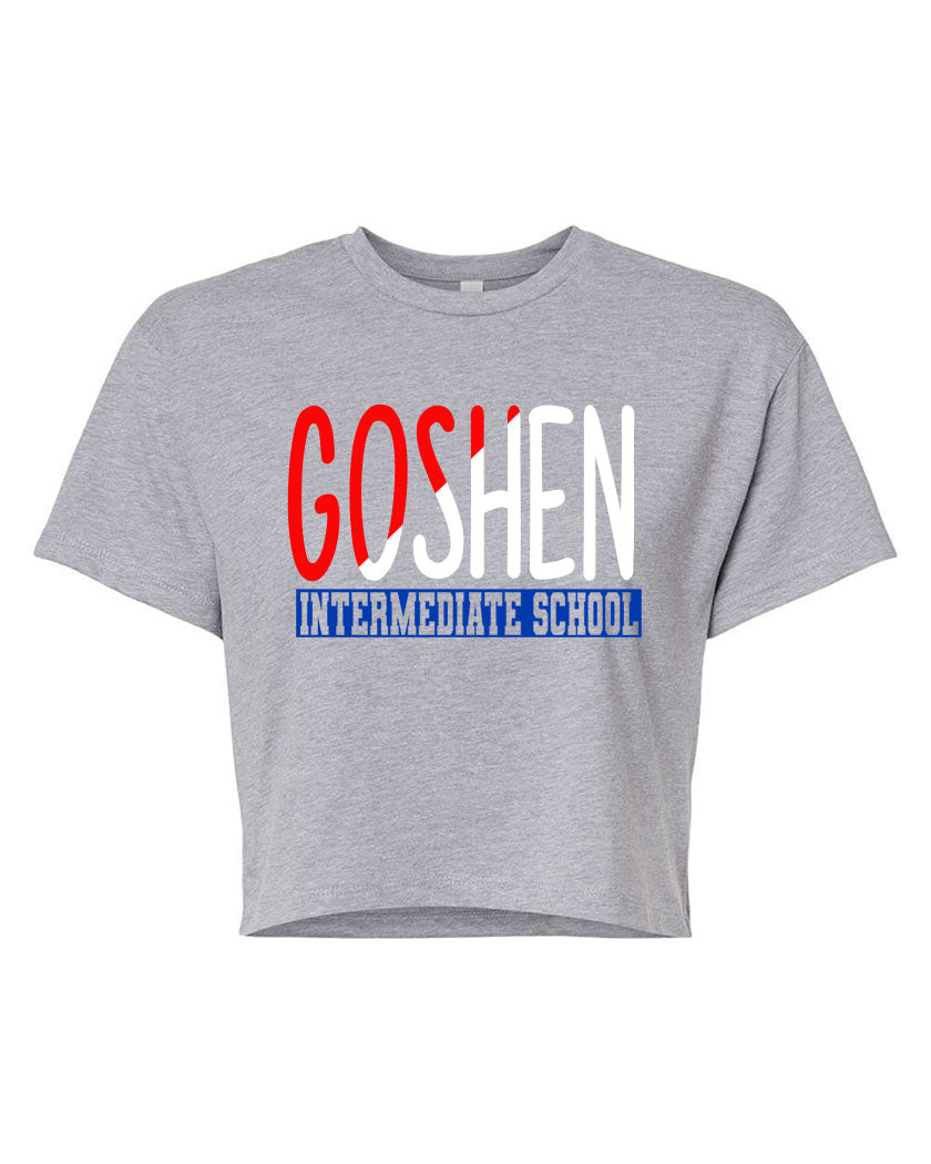 Goshen School Design 3 Crop Top