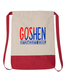 Goshen School design 3 Drawstring Bag