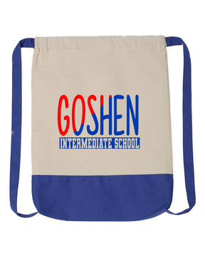 Goshen School design 3 Drawstring Bag