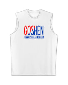 Goshen School Design 3 Men's performance Tank Top