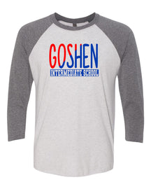 Goshen School Design 3 raglan shirt