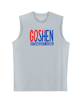 Goshen School Design 3 Men's performance Tank Top