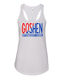 Goshen School Design 3 Racerback Tank Top