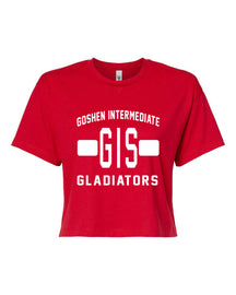 Goshen School Design 6 Crop Top