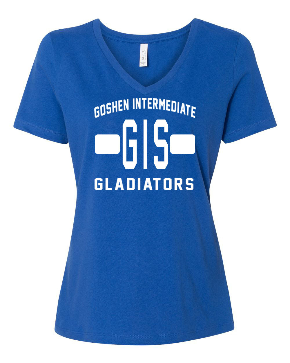 Goshen school Design 6 V-neck T-Shirt