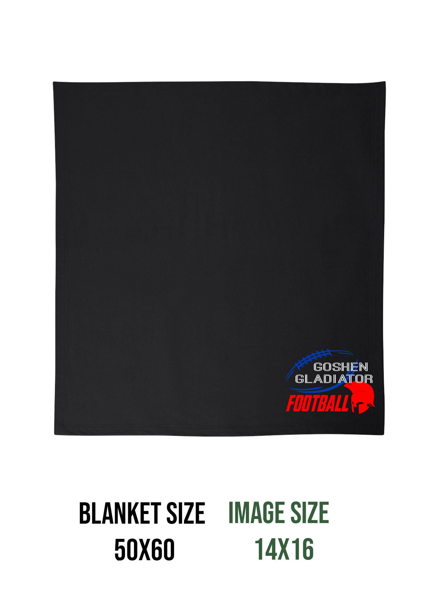 Goshen Football Design 6 Blanket