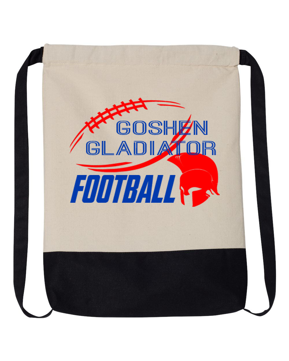 Goshen Football design 6 Drawstring Bag