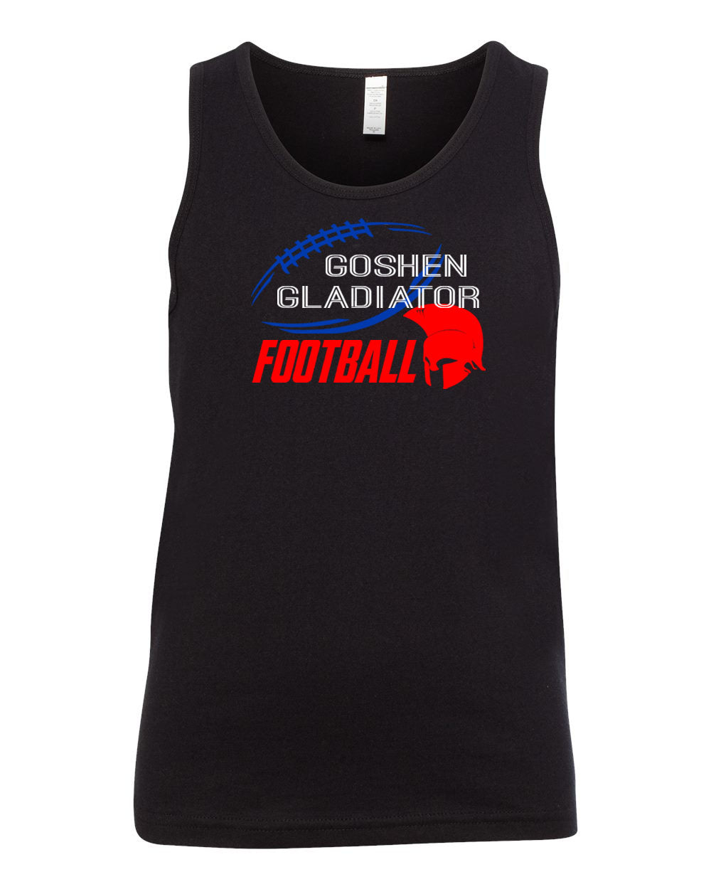 Goshen Football design 6 Muscle Tank Top