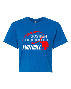 Goshen Football Design 6 Crop Top