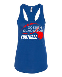 Goshen Football Design 6 Racerback Tank Top