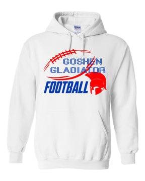 Goshen Football Design 6 Hooded Sweatshirt