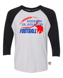 Goshen Football Design 6 raglan shirt