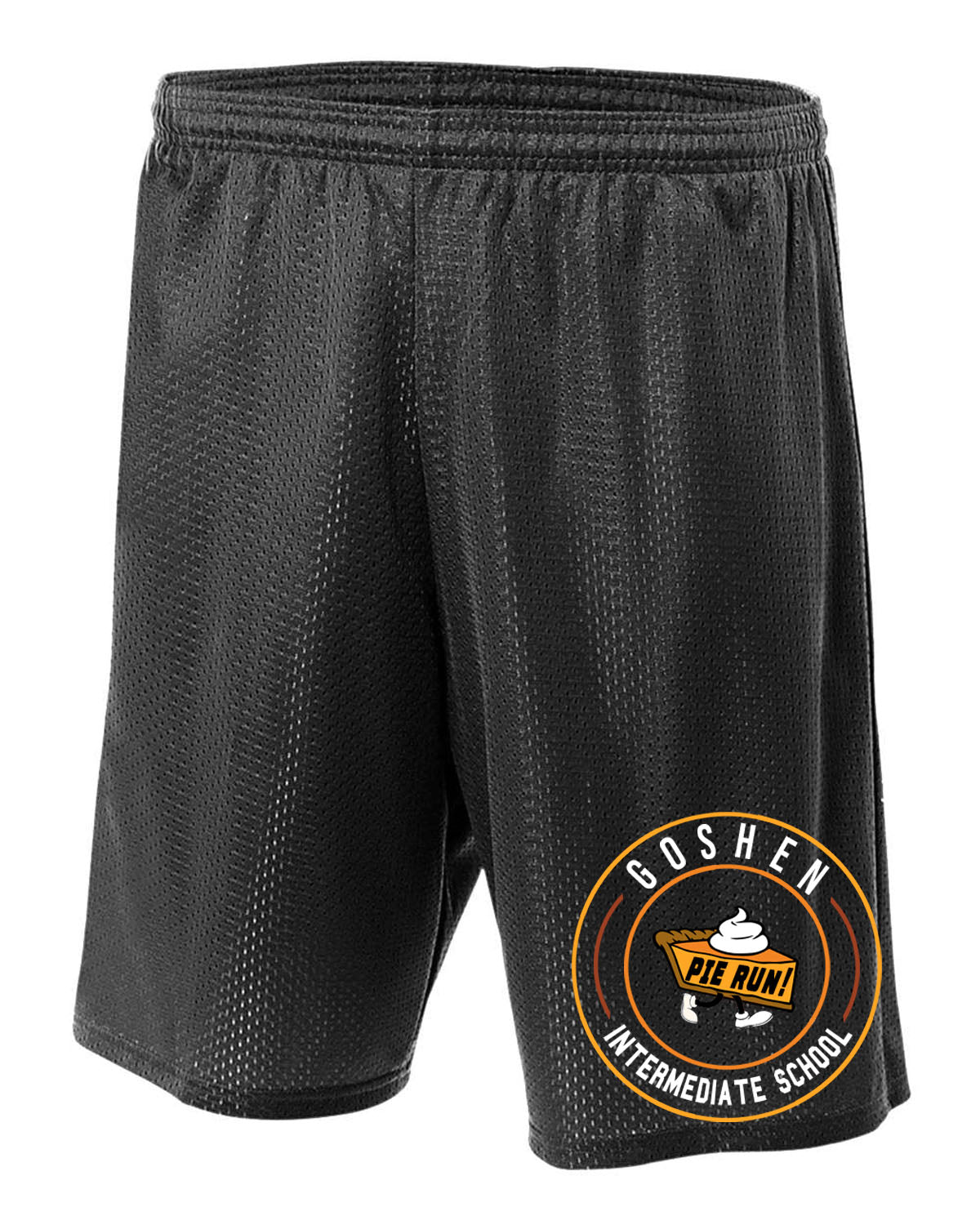 Goshen School Pie Run Mesh Shorts