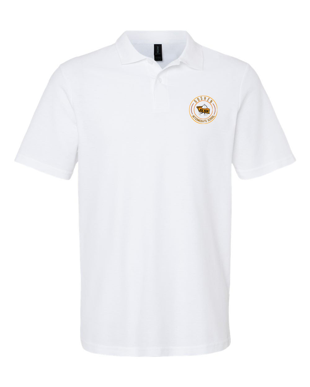 Goshen School Pie Run Polo T-Shirt