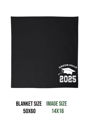 Green Hills 2025 Design 1 Blanket