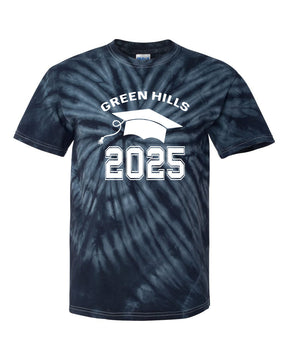 Green Hills 2025 Tie Dye t-shirt Design 1