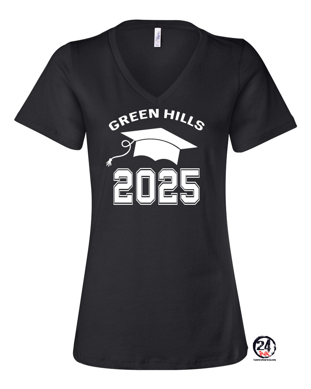 Green Hills 2025 Design 1 V-Neck