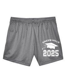 Green Hills 2025 Performance Design 1 Ladies Shorts