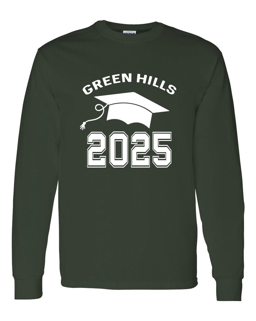 Green Hills 2025 design 1 Long Sleeve Shirt