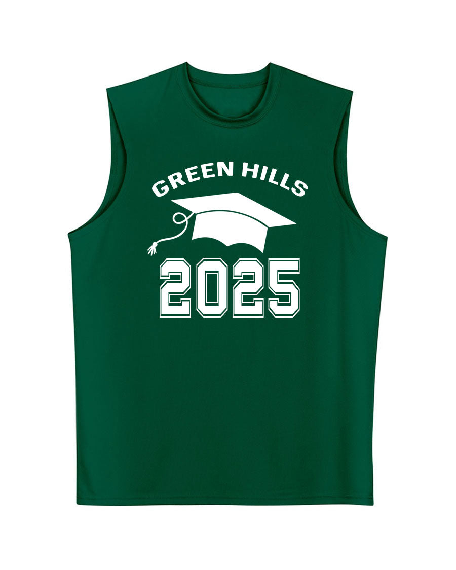 Green Hills 2025 Design 1 Men's Performance Tank Top