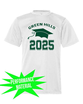 Green Hills 2025 Performance Material T-Shirt Design 1