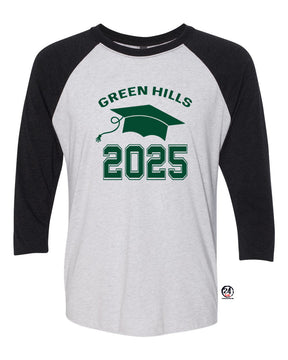 Green Hills 2025 Design 1 raglan shirt