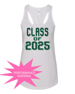 Green Hills 2025  Design 2 Performance Racerback Tank Top