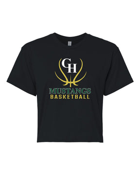 Green Hills Basketball Design 7 crop top