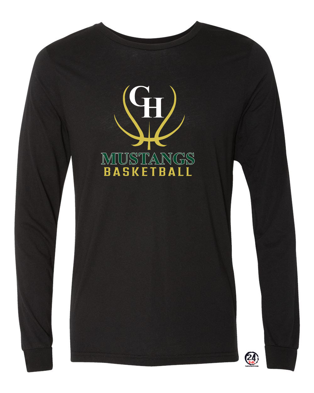 Green Hills Basketball design 7 Long Sleeve Shirt