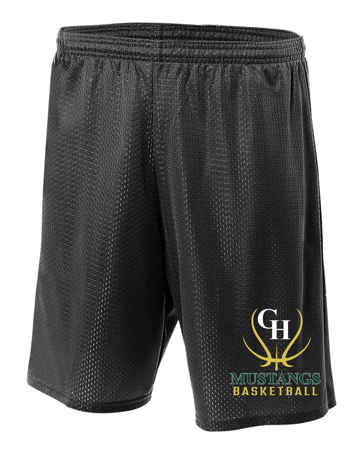 Green Hills Basketball Design 7 Mesh Shorts