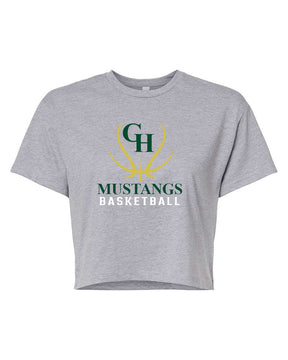 Green Hills Basketball Design 7 crop top