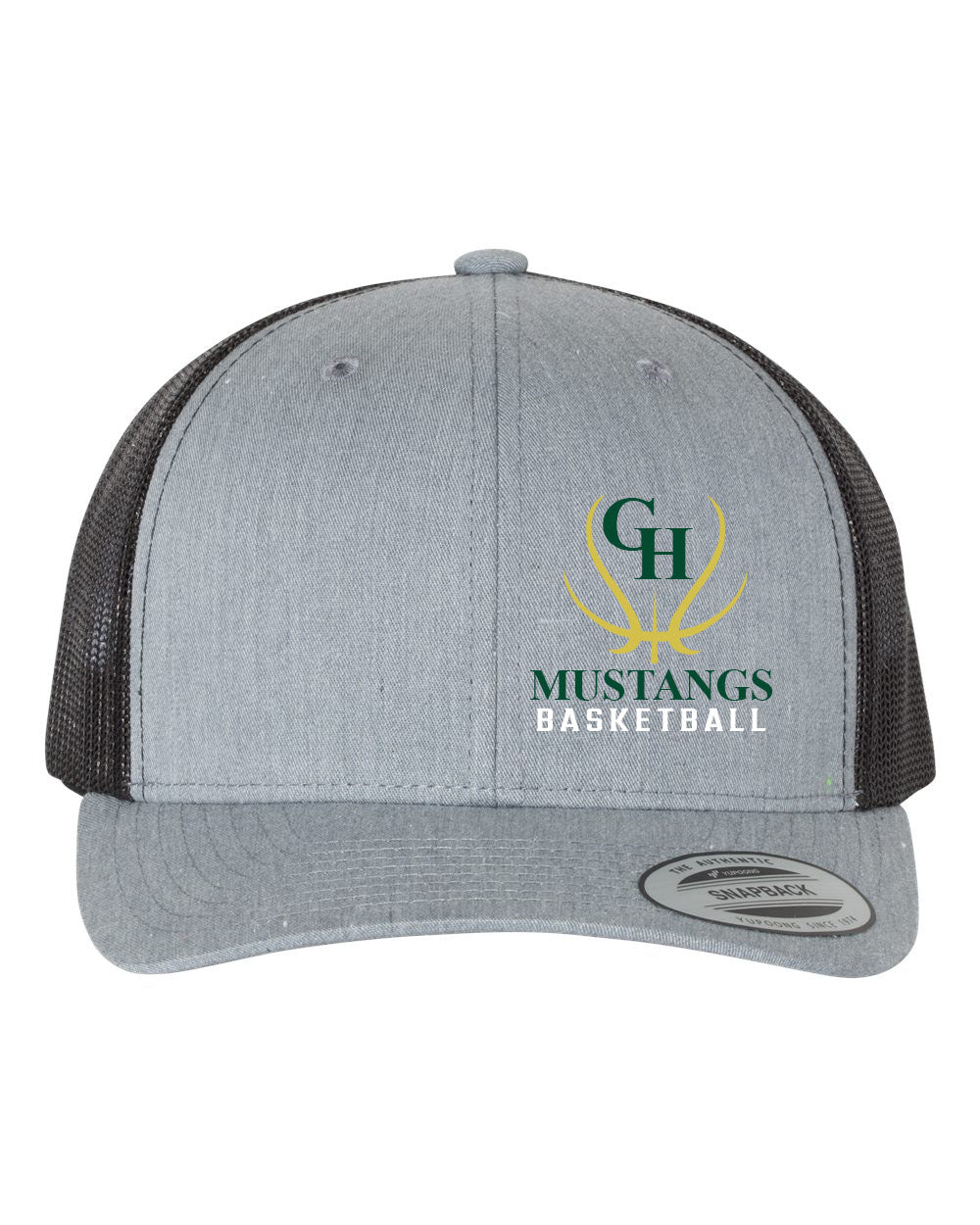 Green Hills Basketball Design 7 Trucker Hat