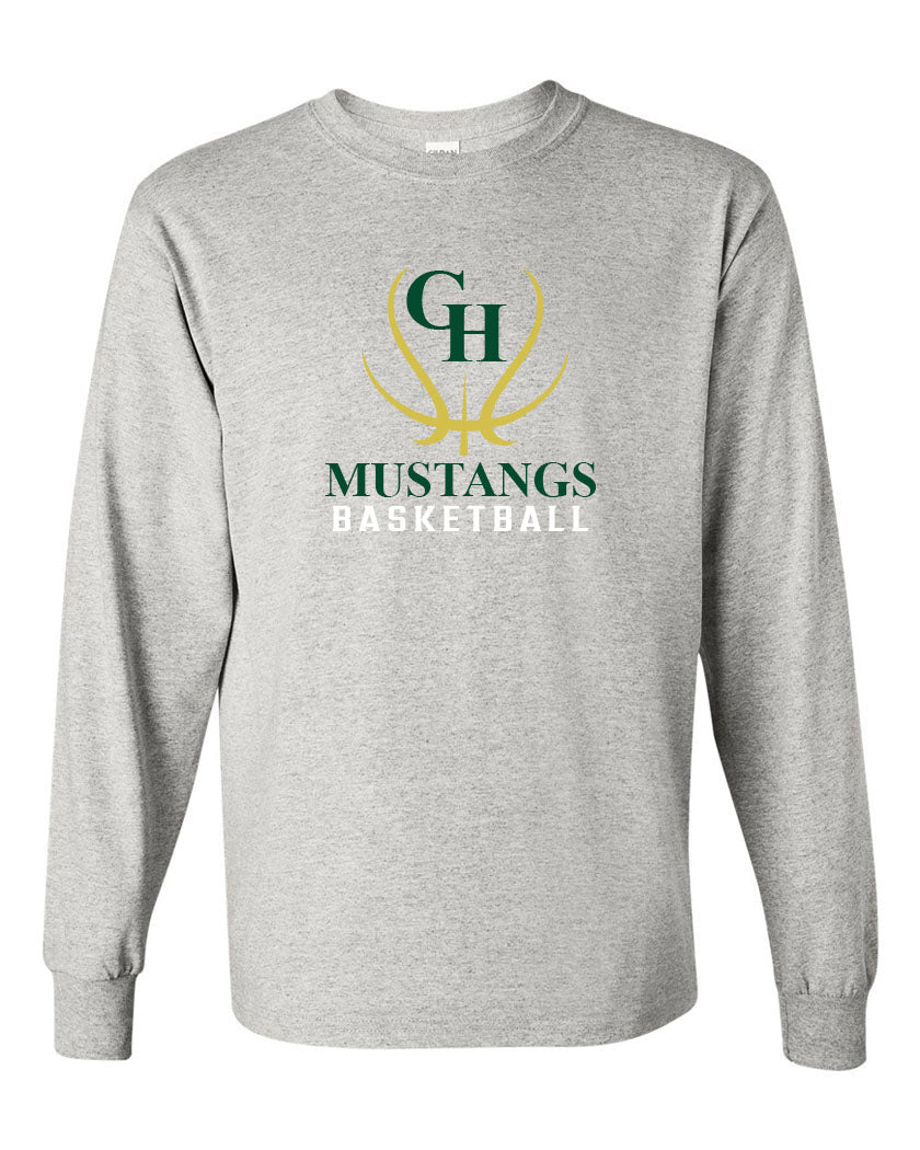 Green Hills Basketball design 7 Long Sleeve Shirt