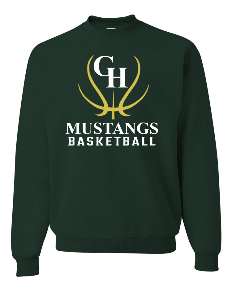Green Hills Basketball Design 7 non hooded sweatshirt