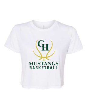 Green Hills Basketball Design 7 crop top