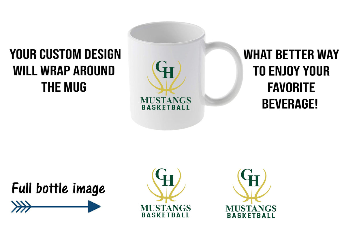 Green Hills Basketball Design 7 Mug