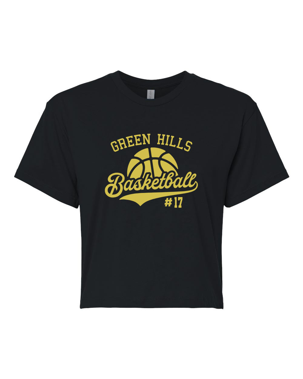 Green Hills Basketball Design 6 crop top