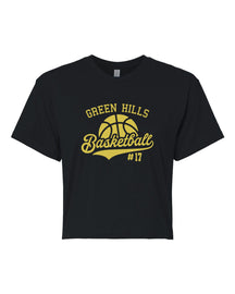 Green Hills Basketball Design 6 crop top