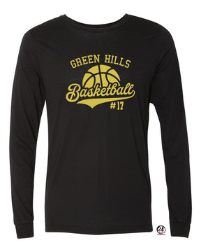 Green Hills Basketball design 6 Long Sleeve Shirt