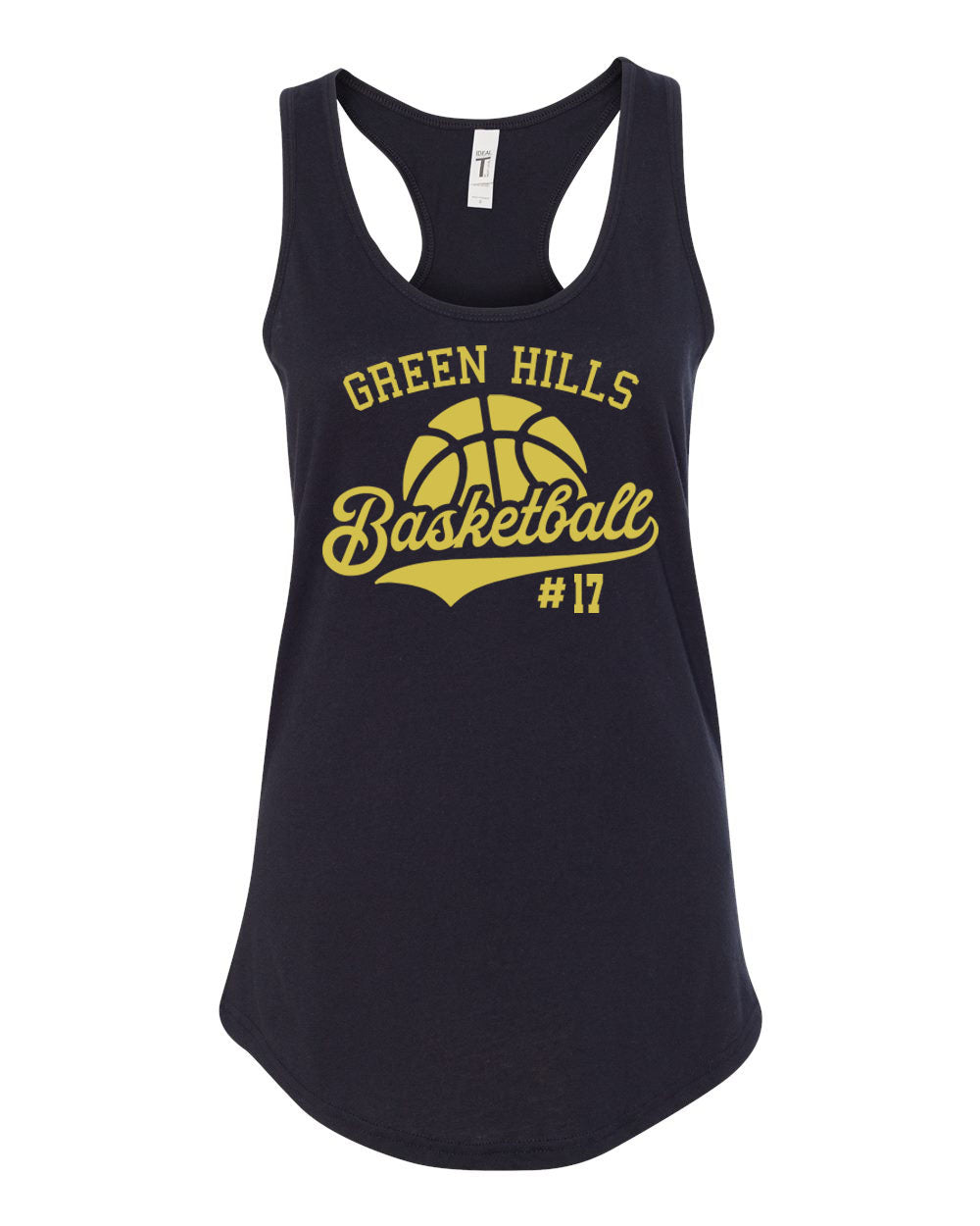 Green Hills Basketball design 6 Tank Top