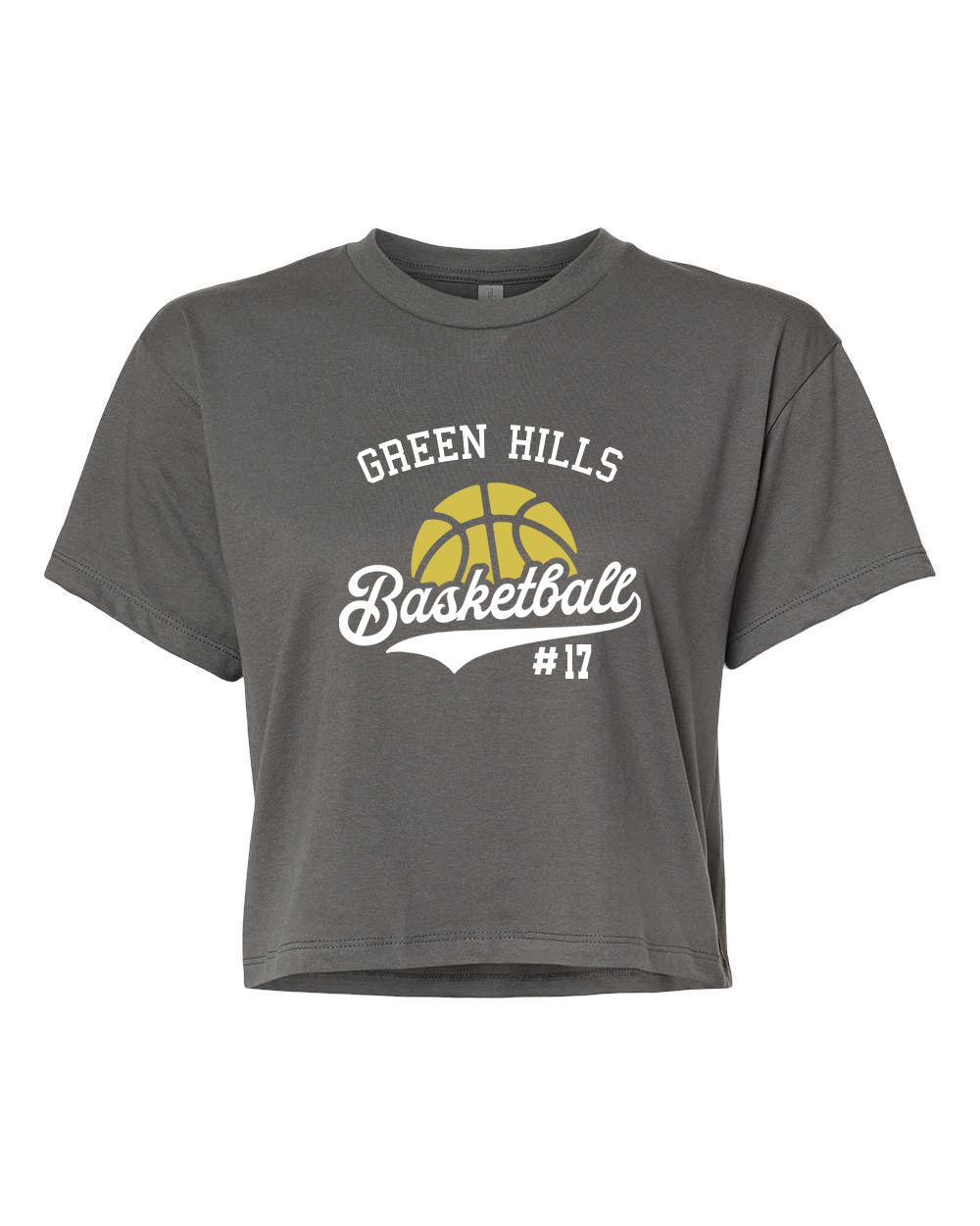 Green Hills Basketball Design 6 crop top