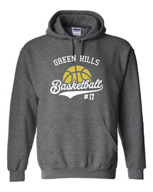 Green Hills Basketball Design 6 Hooded Sweatshirt