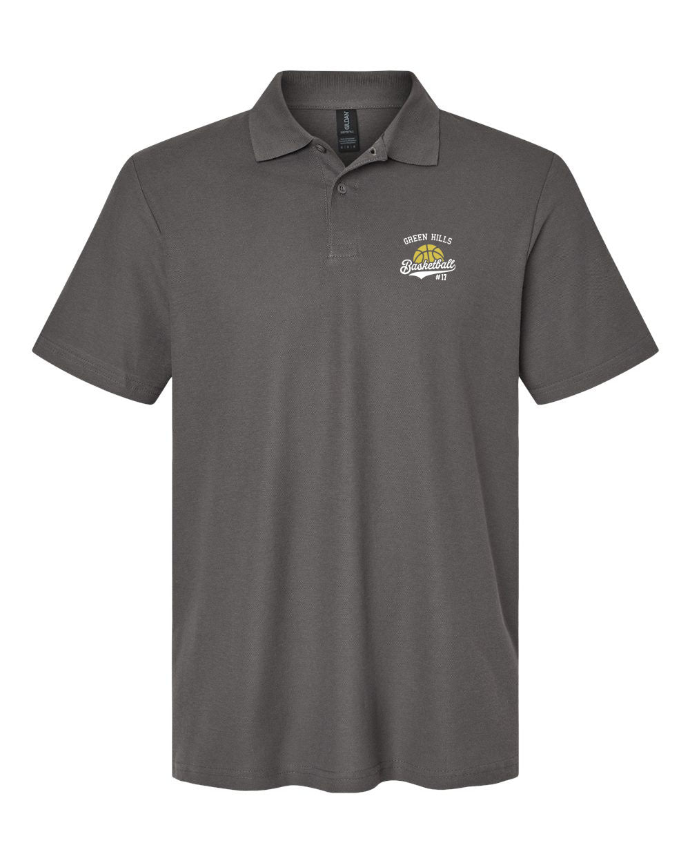 Green Hills Basketball design 6 Polo T-Shirt