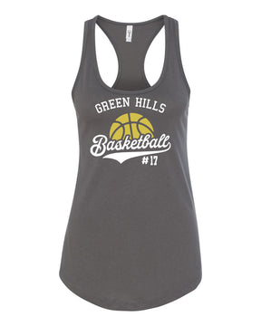 Green Hills Basketball design 6 Tank Top